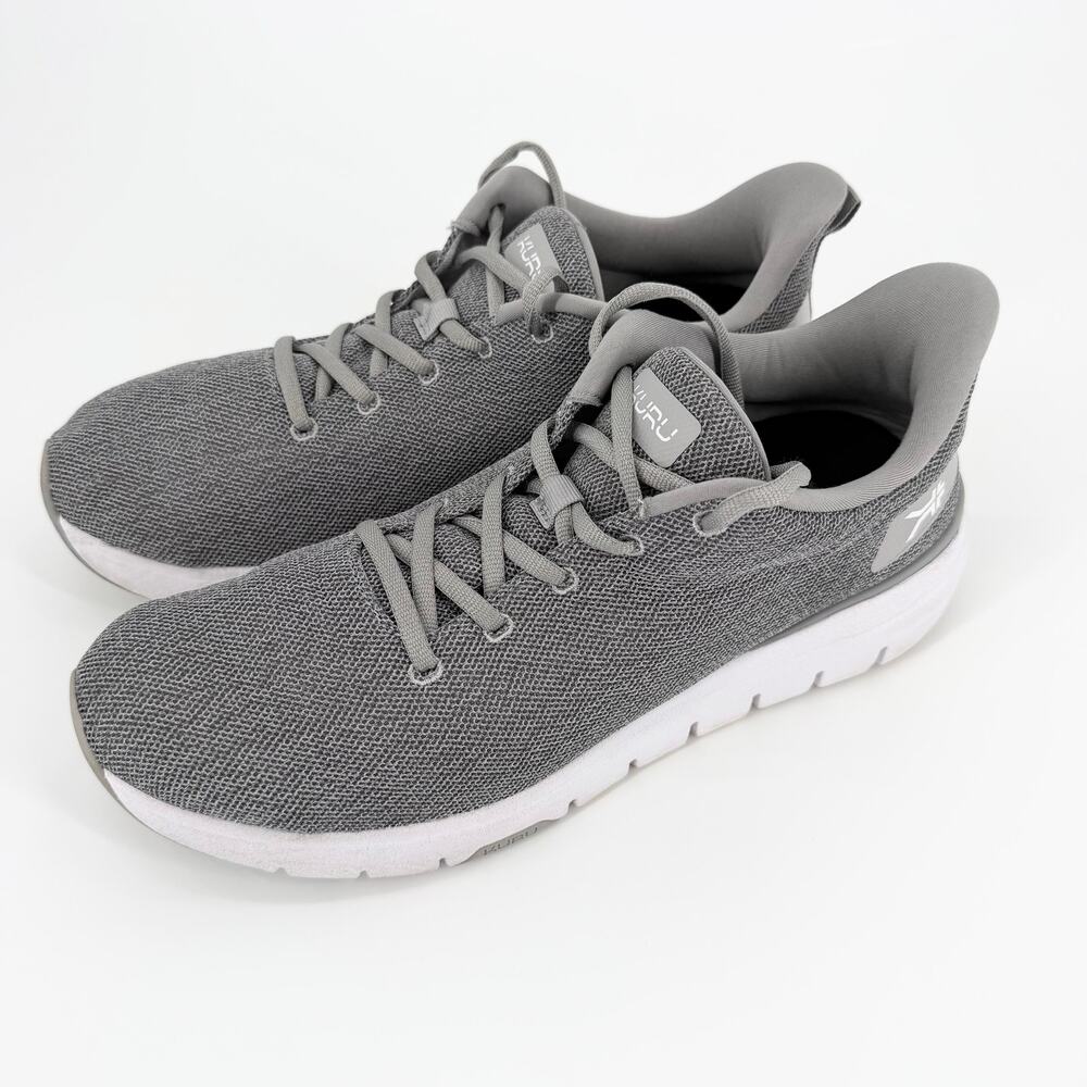 KURU FLEX Via Men’s Athletic Sneakers – Grey Knit – Size 11M Orthopedic Support - Picture 5 of 10